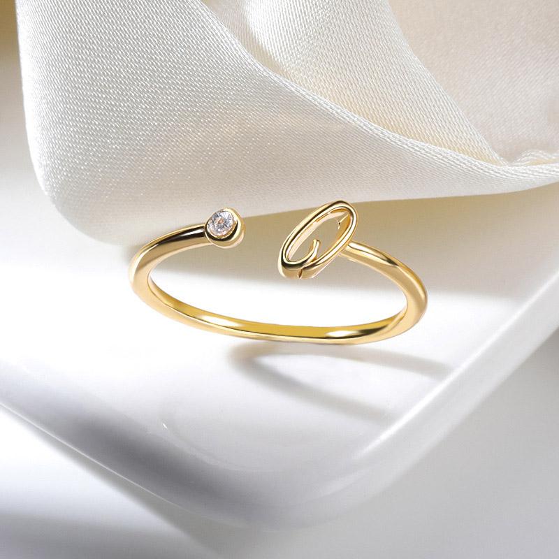 Avtoit | Stainless Steel A-Z 26 Letters Rings