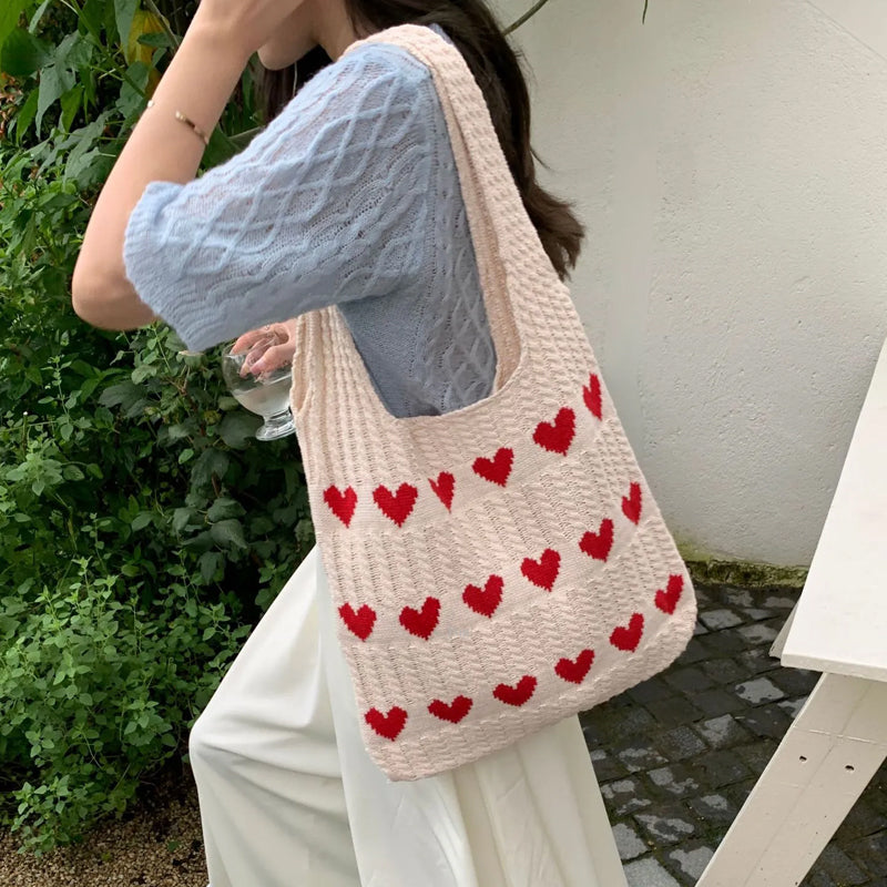 Avtoit | Knit Love Tote Bag