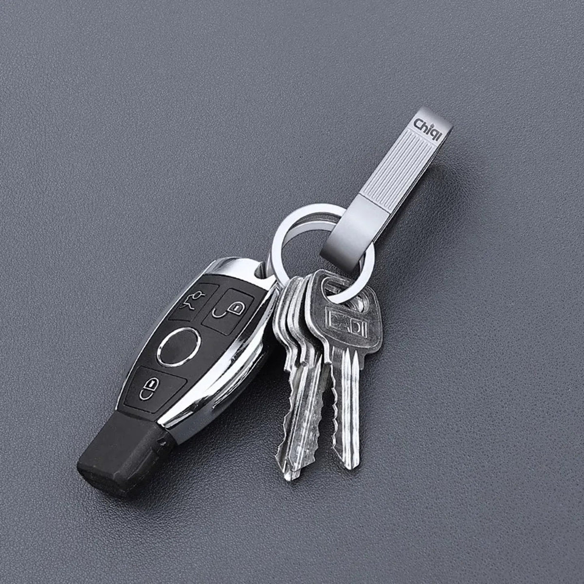 Avtoit | Titanium Alloy Men's Belt Buckle Keychain - Durable, Stylish, Non-Fading Lock