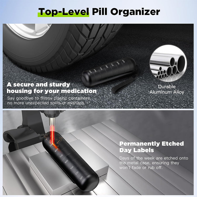 Avtoit | 7 Days Portable Pill Organizer for Travel