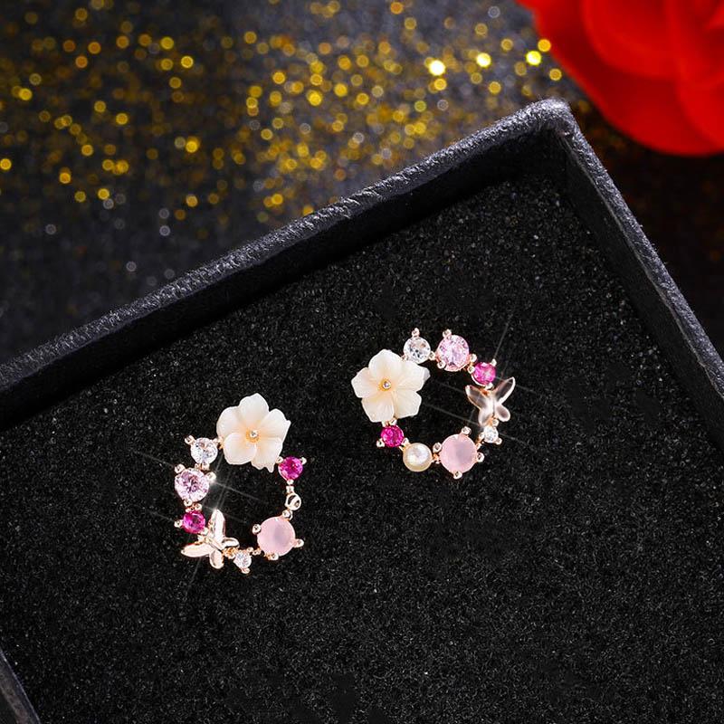 Avtoit | Flower Pearl Earrings