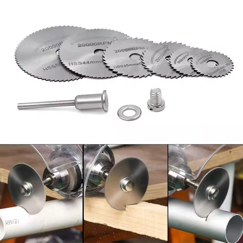 Avtoit | Set of 6 PCS Metal HSS Circular Saw Blade