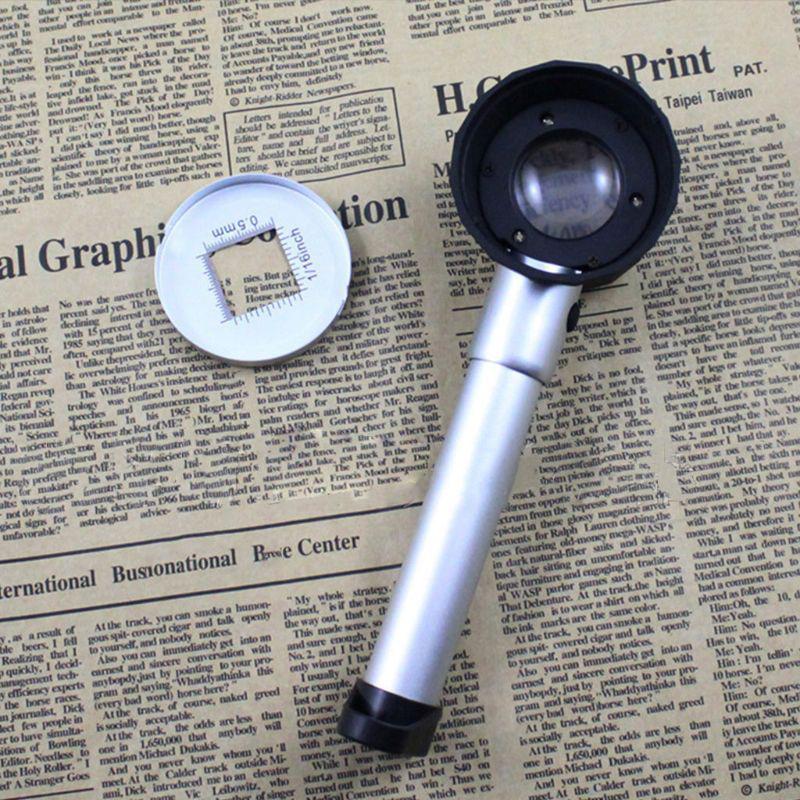 Avtoit | 10X Magnifying Glass with Scale and LED Light
