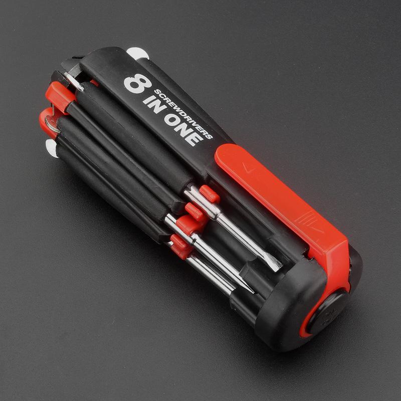 Avtoit | 8 Screwdrivers in 1 Tool with Work Light and Flashlight