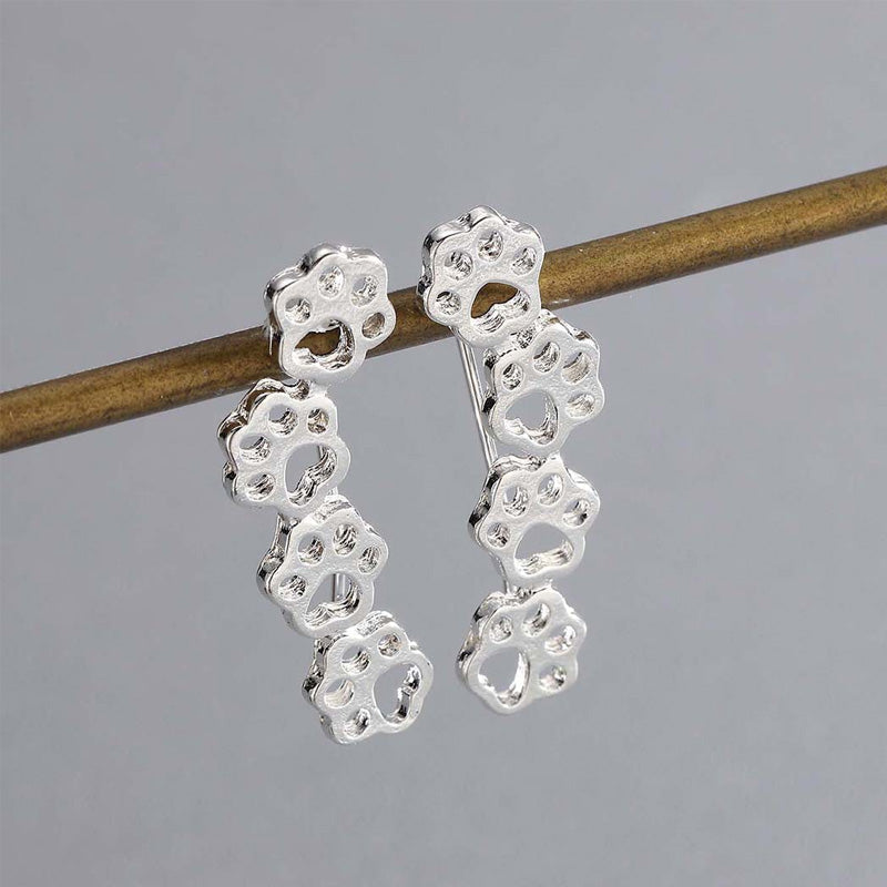 Avtoit | Paw prints on my heart earrings