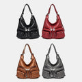Avtoit | Multi-Pocket Vintage Shoulder Bag