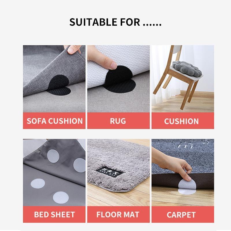 Avtoit | Rug Anchors Carpet Non-Slip Hooks and Loops (5 pieces/Box)