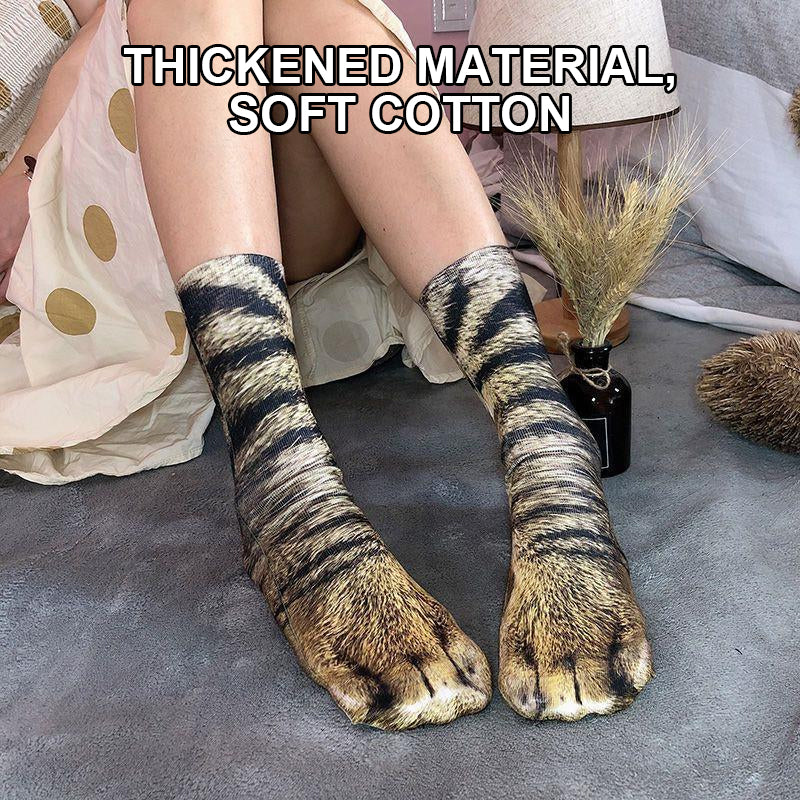 Avtoit | 3D Print Novelty Paw Socks