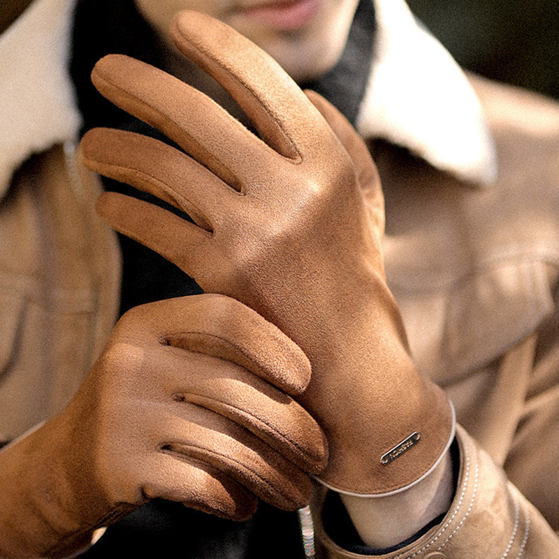 Avtoit | Cold-resistant suede gloves