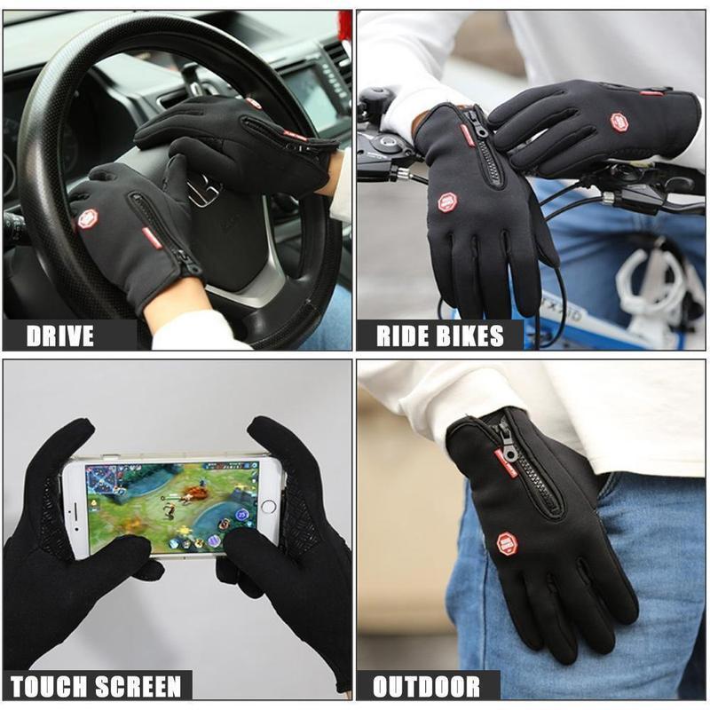 Avtoit | Warm Thermal Gloves Cycling Running Driving Gloves