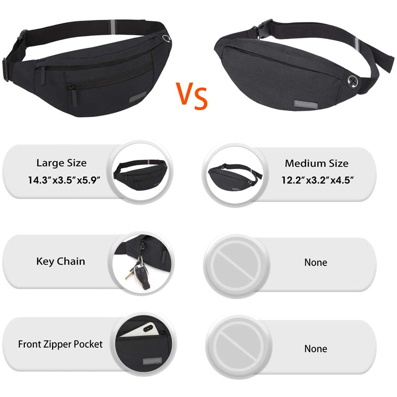 Avtoit | Large Crossbody Waist Bag Belt Bag
