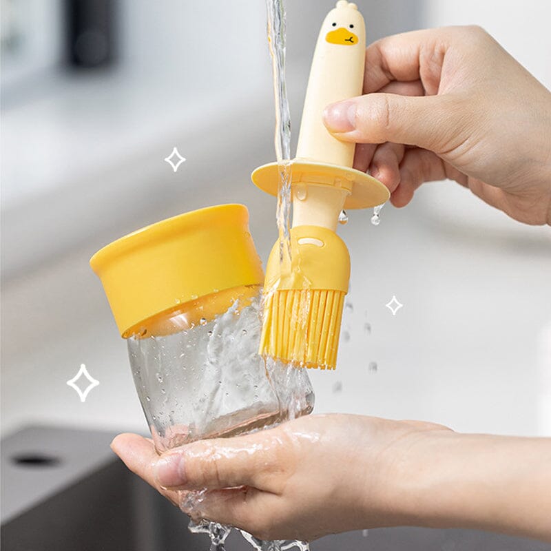 Avtoit | Oil dispenser with brush for BBQ