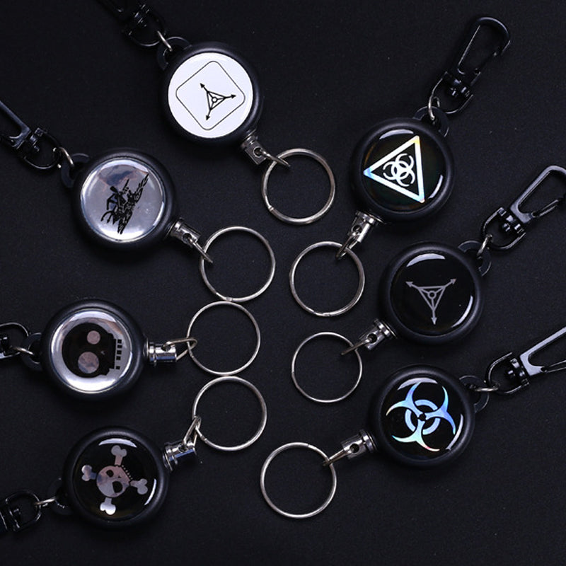 Avtoit | Keychain with retractable wire cable