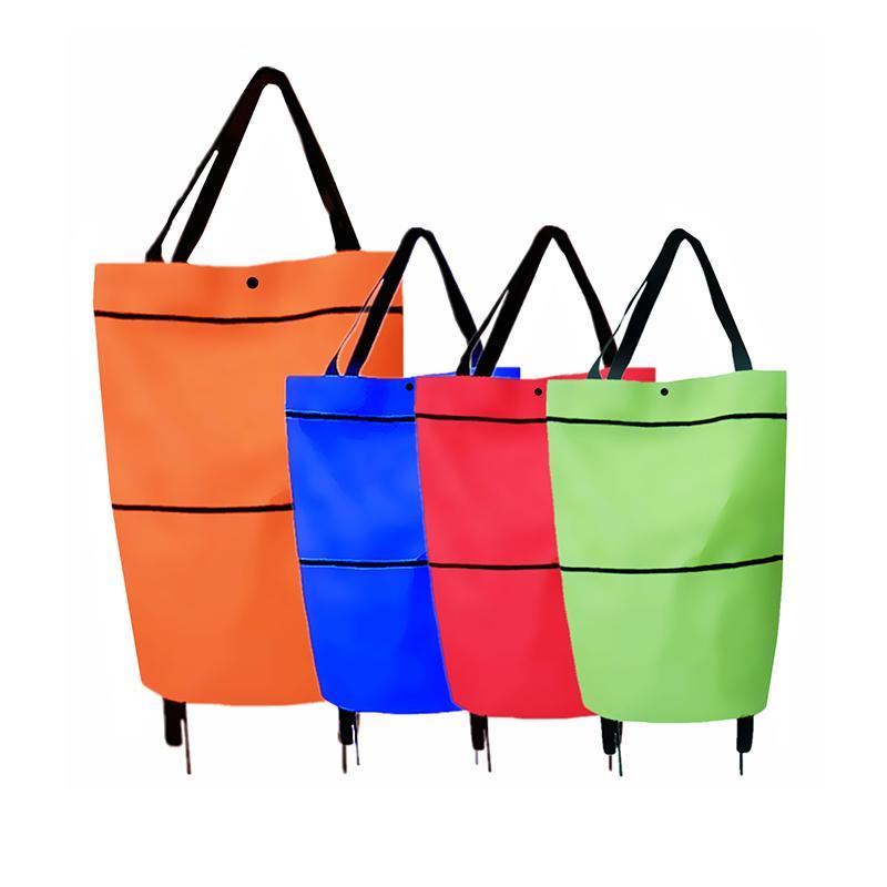 Avtoit | Foldable shopping bag with wheels