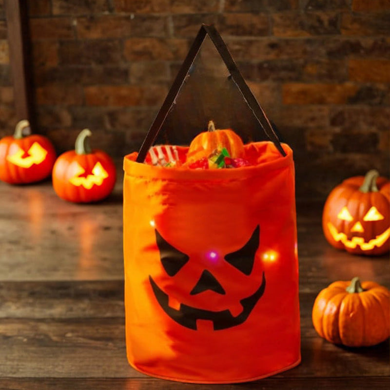 Avtoit | Personalized glowing pumpkin bag