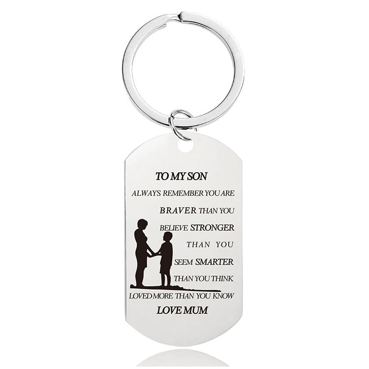 Avtoit | Mother's Day Engraving Metal Keychain with Box
