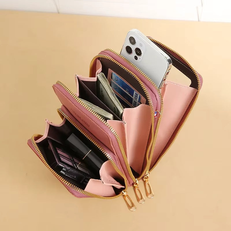Avtoit | Leather Crossbody Phone Bag | Over-the-Shoulder Phone Bag
