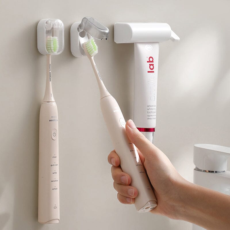 Avtoit | Wall-mounted toothbrush holder with cover