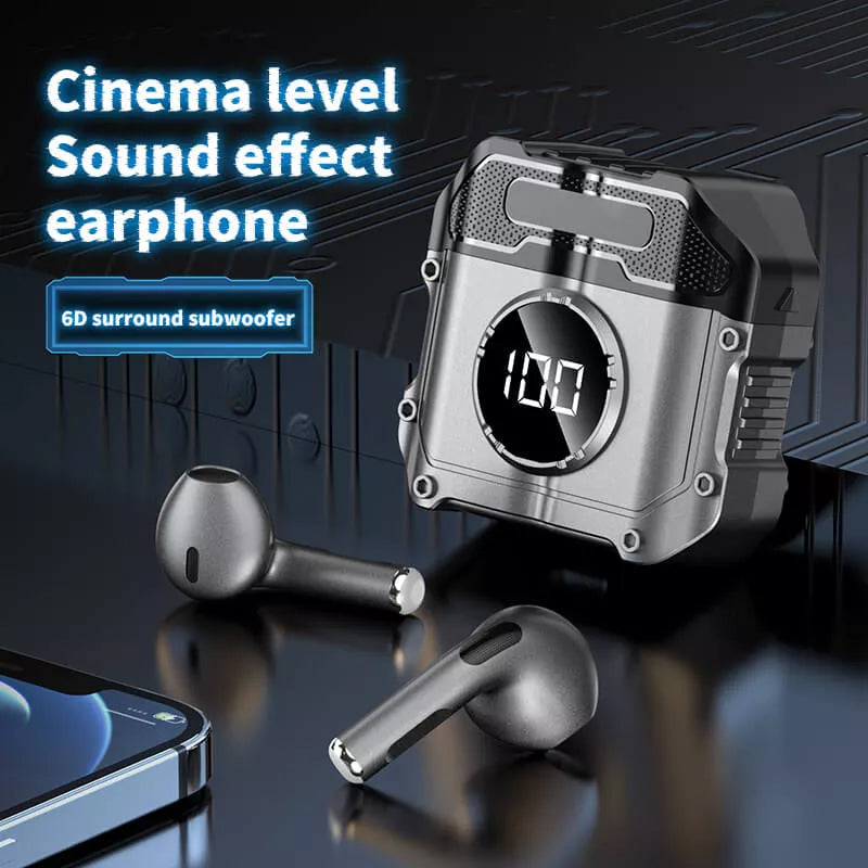 Avtoit | Noise-cancelling Digital Display Bluetooth Headphones