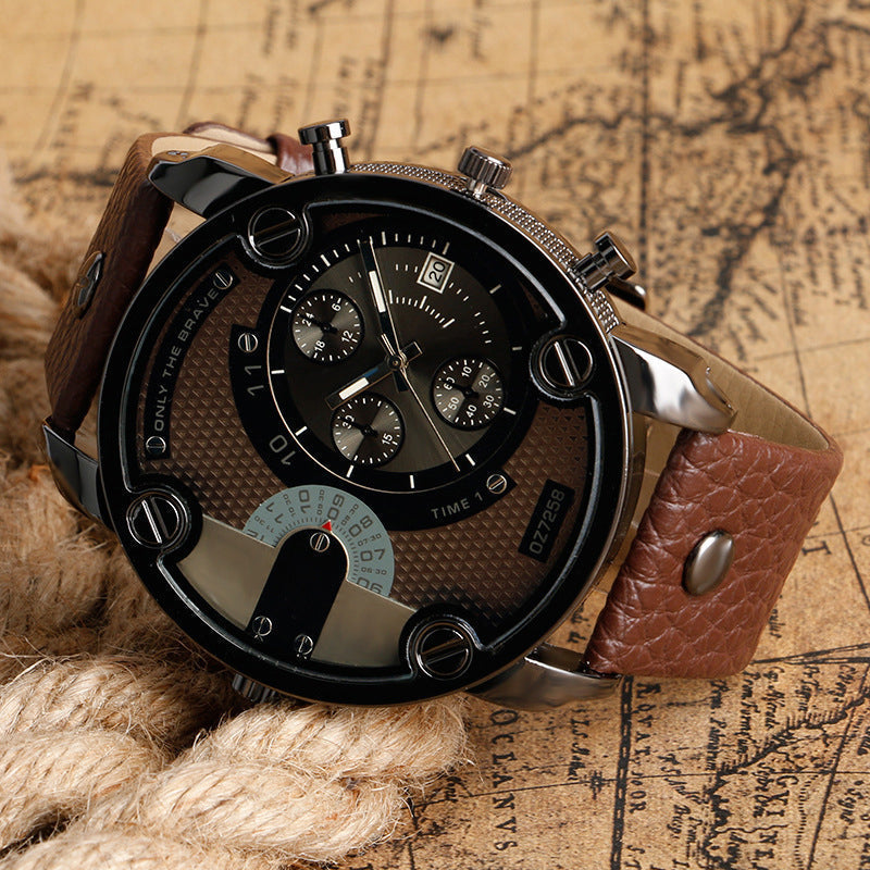 Avtoit | Men's Fashion Large Dial Style Steel Band Watch