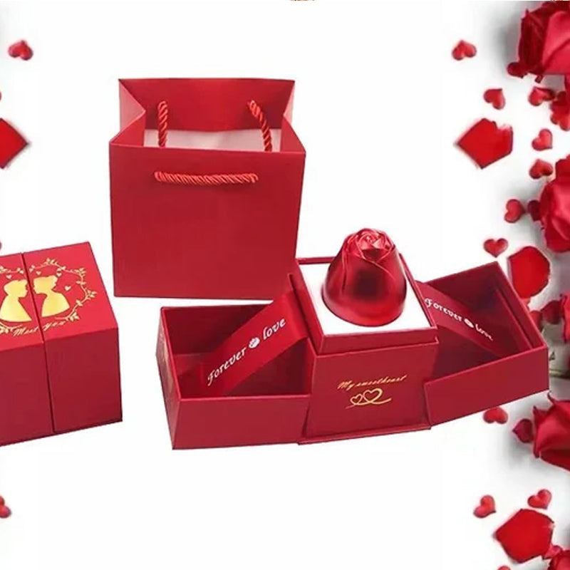 Avtoit | I love you Roses Bloom Necklace in 100 languages gift set