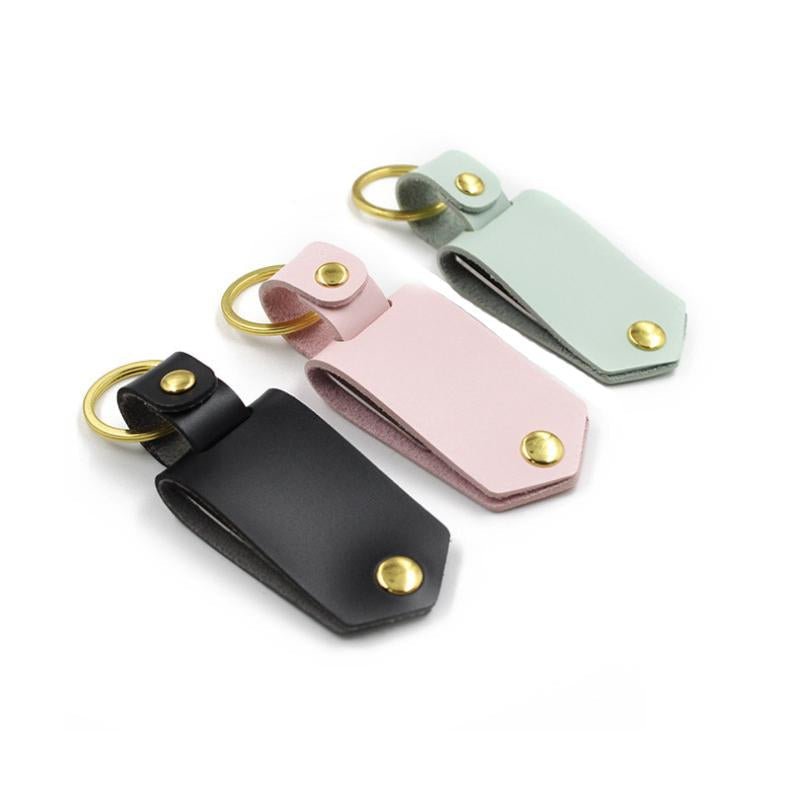 Avtoit | Leather keychain with family photo