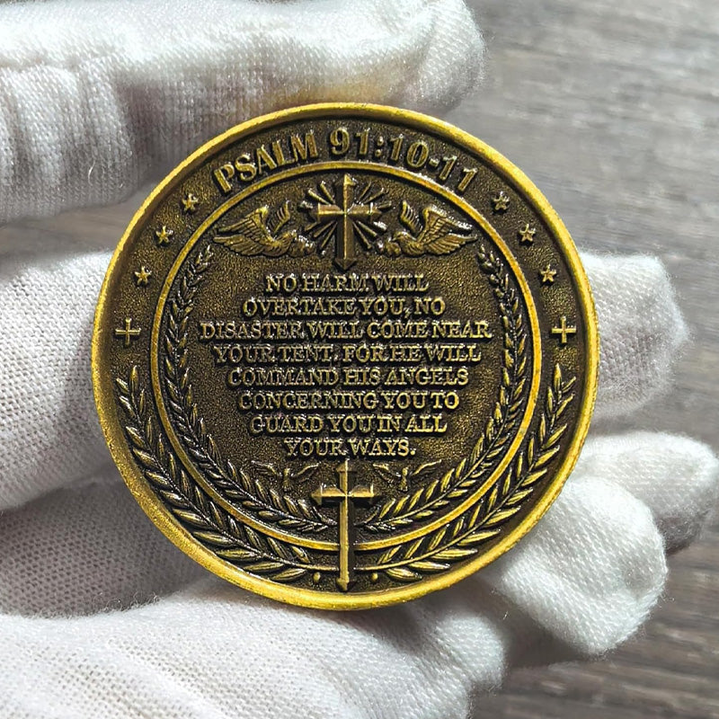 Avtoit | The Archangel Michael watches over us Challenge Coin
