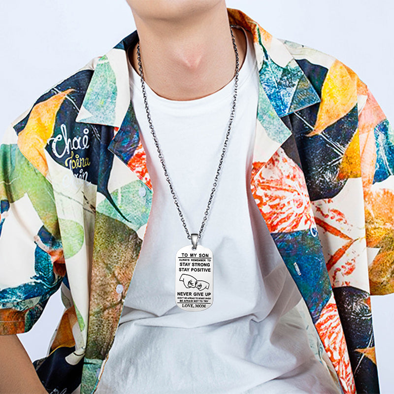 Avtoit | English Alphabet Stainless Steel Necklace