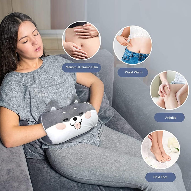 Avtoit | Plush Refillable Hot Water Bottle Belt