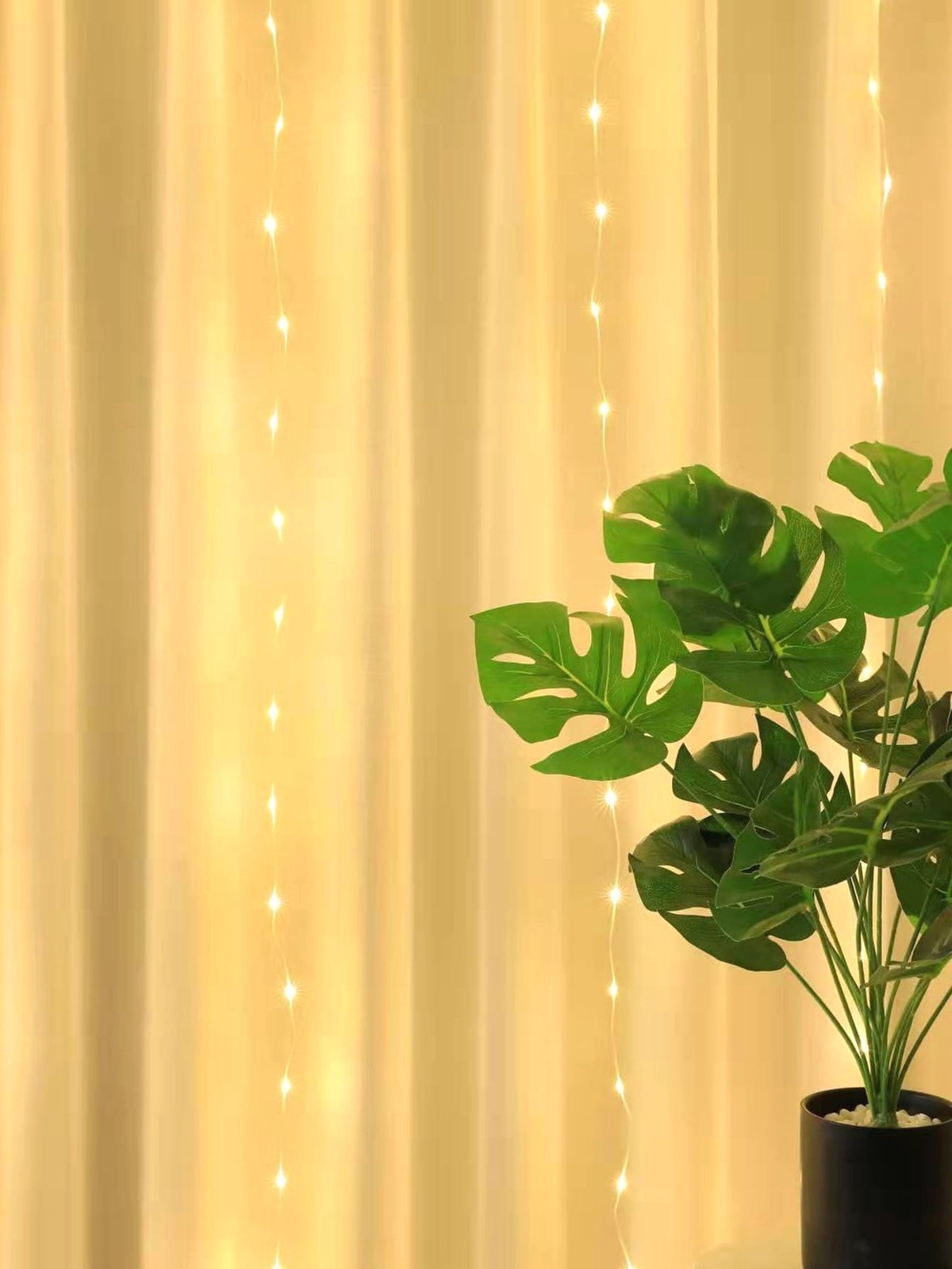 Avtoit | 120 LED 2 x 2M Curtain String Lights - New Lighting