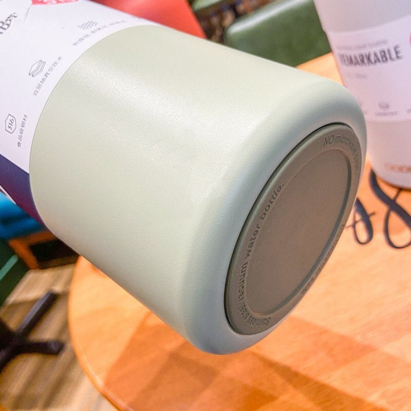 Avtoit | Stainless Steel Built-in Straw Camping Thermos