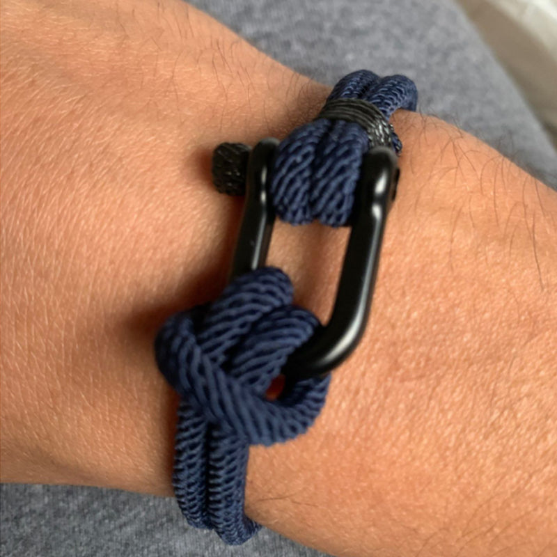 Avtoit | U-shaped buckle nylon braided bracelet
