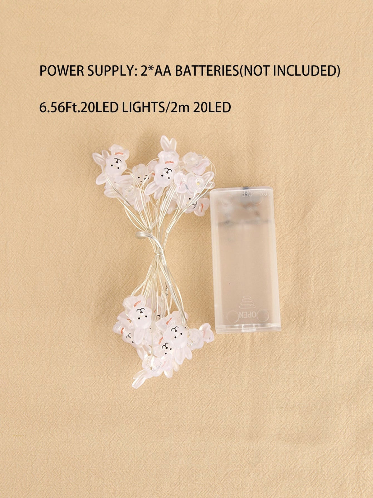 Avtoit | 20 LED 2M Rabbit Fairy Lights - Novelty Lighting