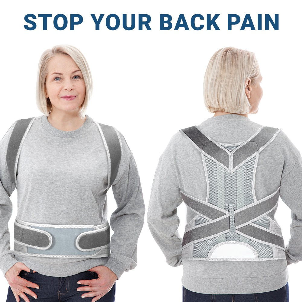 Avtoit | Posture Corrector Back Brace – Adjustable Lumbar Support Belt for Back Pain Relief & Spine Alignment | Unisex UK
