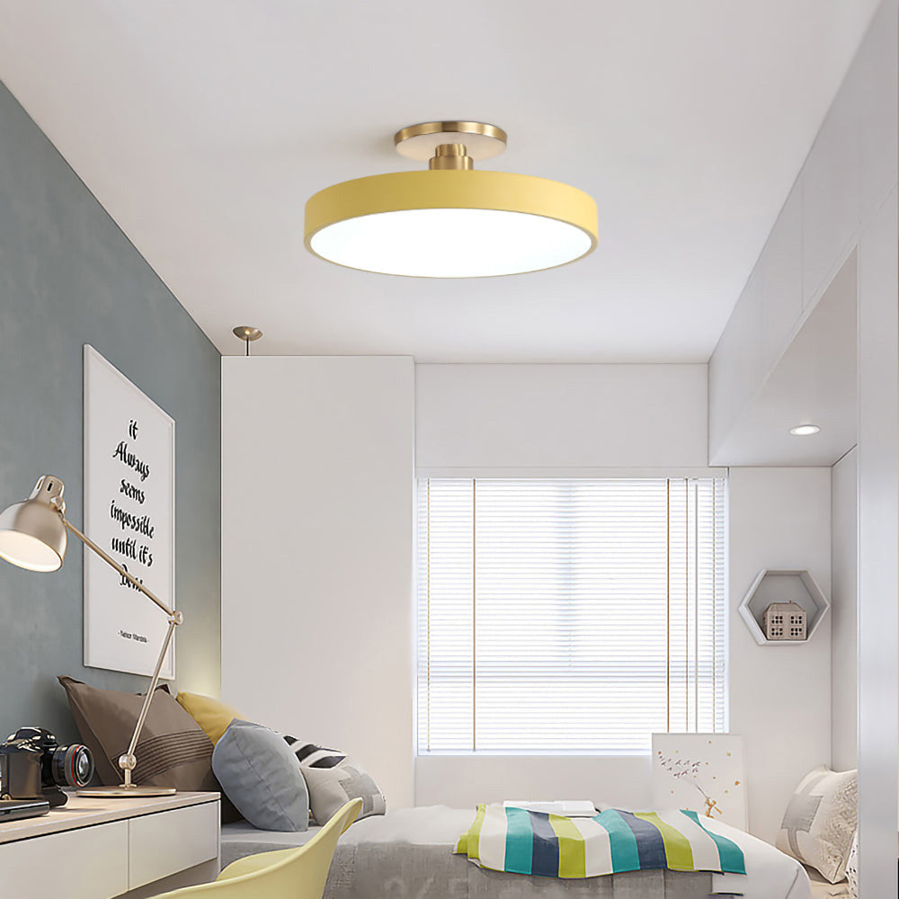 Avtoit | Modern LED Semi Flush Mount Ceiling Light | Energy-Saving. Durable Design for Hallway. Dining Room & Living Room