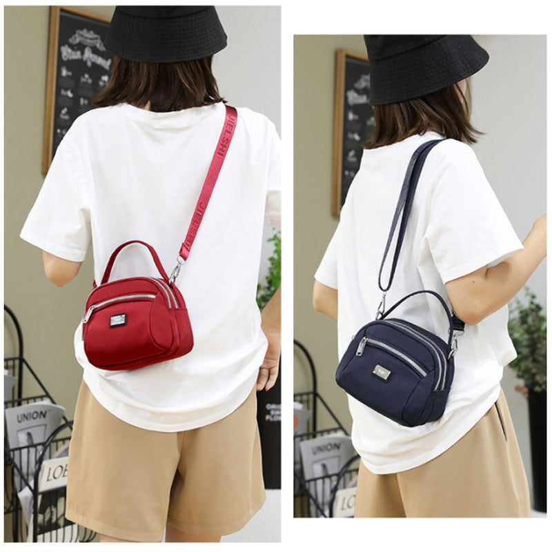 Avtoit | Lightweight Solid Nylon Shoulder Bag