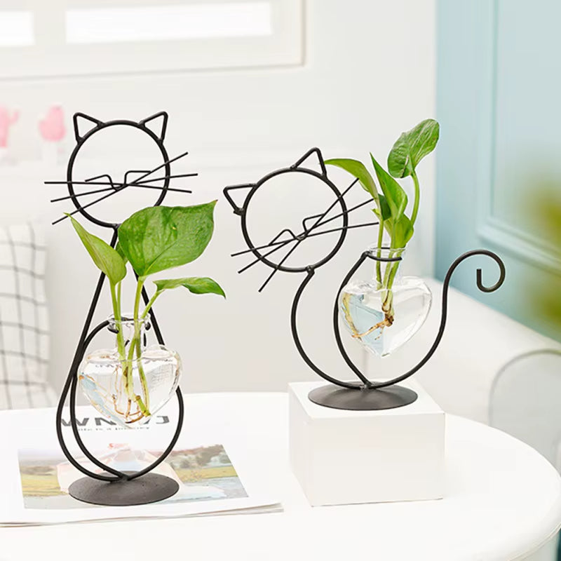 Avtoit | Creative Miniature Cat Shaped Plant Vase