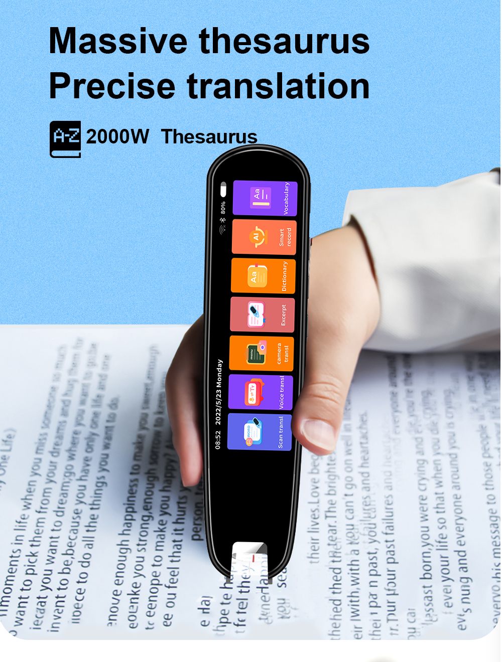 Avtoit | 112 Language Translation Scanning Reading Pen