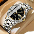 Avtoit | Waterproof Luminous Stainless Steel Two-tone Quartz Men's Watch