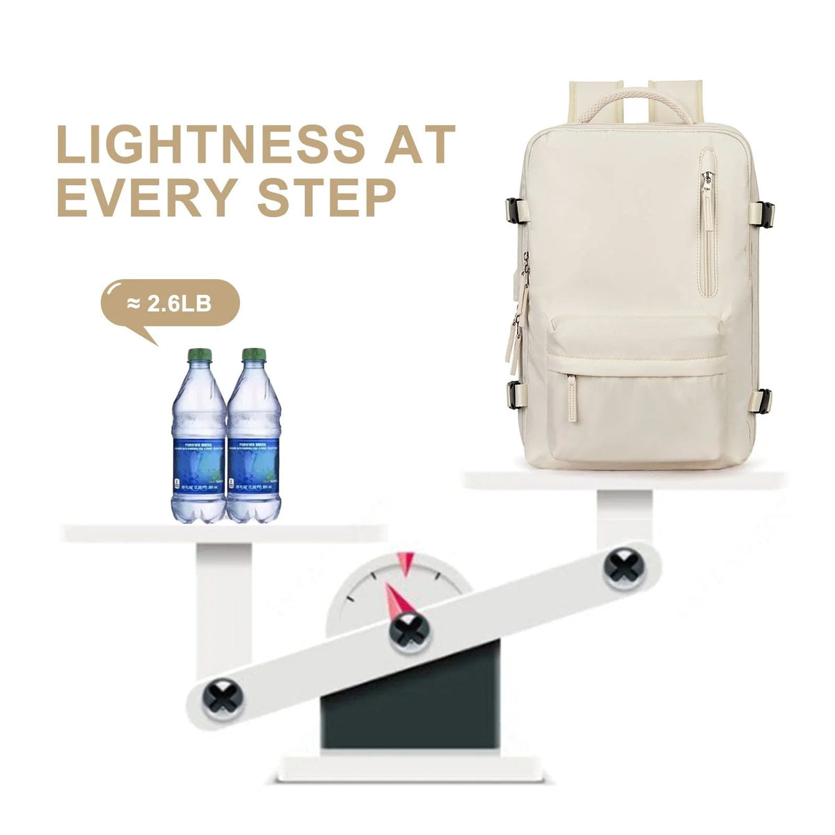 Avtoit | Women's Large Travel Backpack – Waterproof Hiking Rucksack | Anti-Theft & USB Charging