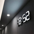 Avtoit | LumiSync 3D LED Wall Clock – Modern Digital Clock with Dimmer Lighting