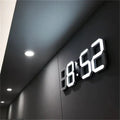 Avtoit | Digital 3D LED Wall Clock – Modern Design with Dimming Function and Optimal Visibility
