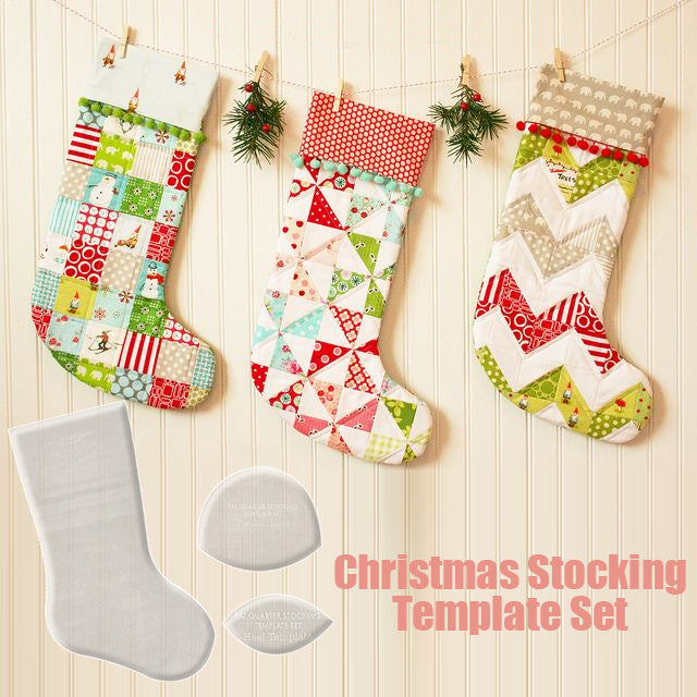 Avtoit | Handmade Christmas Stocking Template Set - (With Instructions)