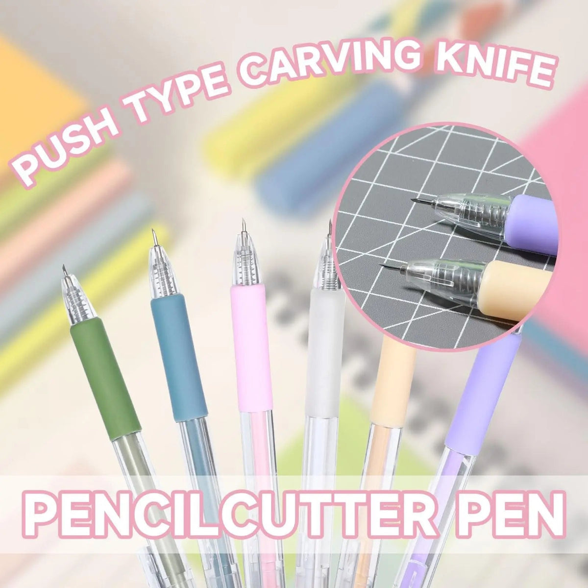 Avtoit | 5-piece set craft cutting pens – precision cutter for paper art & DIY projects