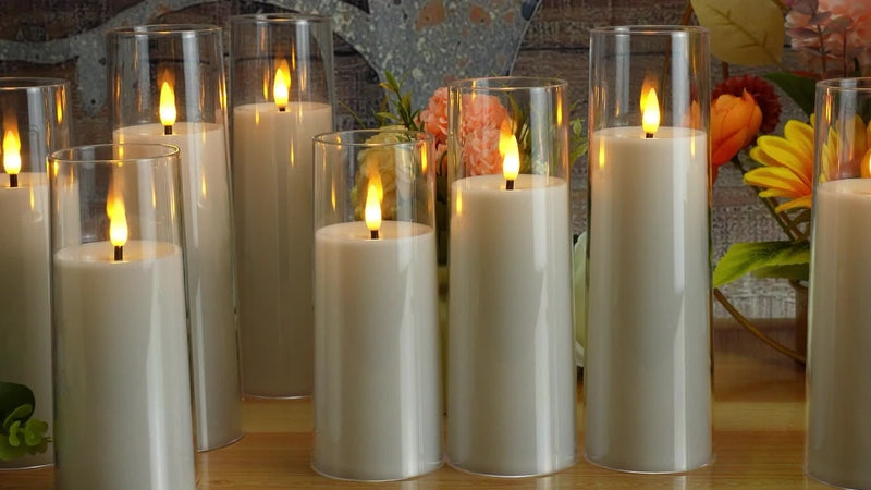 Avtoit | HolidaySpark - 5 LED Flameless Candles for Festive Cheer