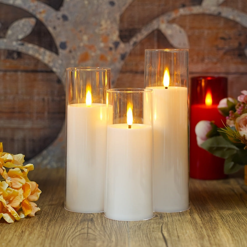 Avtoit | HolidaySpark - 5 LED Flameless Candles for Festive Cheer