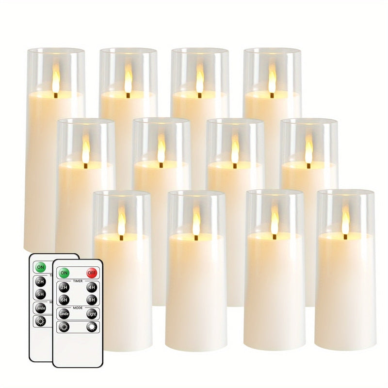 Avtoit | HolidaySpark - 5 LED Flameless Candles for Festive Cheer