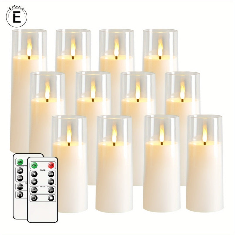 Avtoit | HolidaySpark - 5 LED Flameless Candles for Festive Cheer