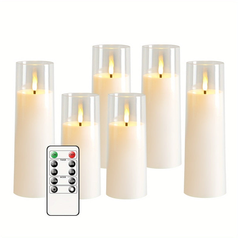 Avtoit | HolidaySpark - 5 LED Flameless Candles for Festive Cheer