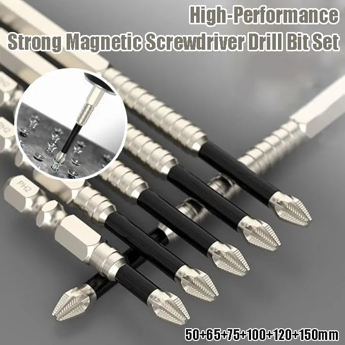 Avtoit | 6 Pieces Magnetic Screwdriver Bit Set – Precise, Durable, Versatile